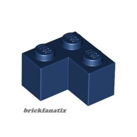 Lego Brick 2 x 2 Corner, Dark blue