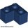 Lego Brick 2 x 2 Corner, Dark blue
