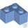 Lego Brick 2 x 2 Corner, Medium blue