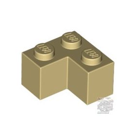 Lego Brick Corner 1X2X2, Tan