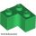 Lego BRICK CORNER 1X2X2, Green