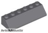 Lego Slope 45 2 x 6, Dark bluish gray