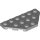Lego Wedge, Plate 3 x 6 Cut Corners, Light bluish gray