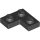 Lego Plate 2 x 2 Corner, Black