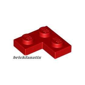Lego Plate 2 x 2 Corner, Red