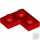 Lego CORNER PLATE 1X2X2, Bright red