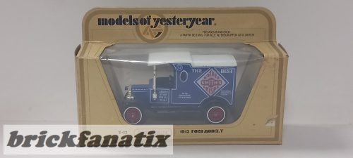 MATCHBOX Models Of Yesteryear 1912 Ford Model T - Smith's Potato Crisps