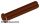 Lego Technic, Axle 3L with Stop, Reddish brown