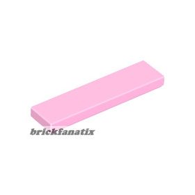 Lego Tile 1 X 4, Bright pink