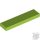 Lego Tile 1 X 4, Lime