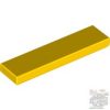 Lego Tile 1X4, Yellow