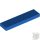 Lego FLAT TILE 1X4, Bright blue