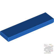 Lego FLAT TILE 1X4, Bright blue