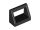 Lego Tile, Modified 1 x 2 with Bar Handle, Black