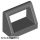Lego Tile, Modified 1 x 2 with Bar Handle, Dark bluish gray