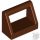 Lego Tile, Modified 1 x 2 with Bar Handle, Reddish brown