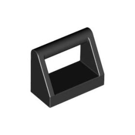 Lego CLAMP 1X2, Black