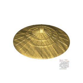 Lego Minifigure, Headgear Hat, Conical Asian, Pearl gold
