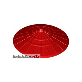 Lego Minifigure, Headgear Hat, Conical Asian, Red