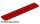 Lego Plate 2 x 12, Red