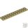 Lego Plate 2 X 12, Tan