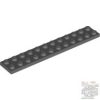 Lego Plate 2X12, Dark grey