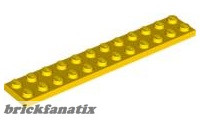 Lego Plate 2X12, Yellow