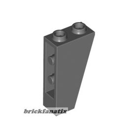 Lego ROOF TILE 1X2X3/74° INV., Dark grey