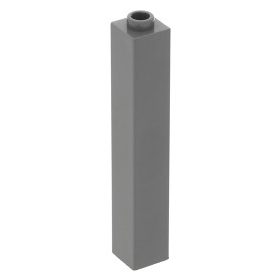 Lego Brick 1 X 1 X 5, Dark bluish gray