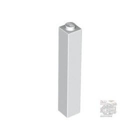 Lego Brick 1 x 1 x 5 - Solid Stud, White