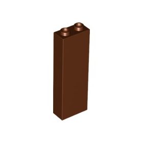 Lego BRICK 1X2X5, Reddish brown