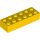 Lego Brick 2 X 6, Yellow
