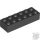 Lego Brick 2X6, Black