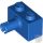 Lego Brick, Modified 1 x 2 with Pin, Blue