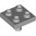 Lego PLATE 2X2 INVERTED W. SNAP, Light gray