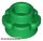 Lego Plate, Round 1 x 1 with Flower Edge (5 Petals), Green
