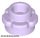 Lego Plate, Round 1 x 1 with Flower Edge (5 Petals), Levander