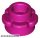 Lego Plate, Round 1 x 1 with Flower Edge (5 Petals), Magenta