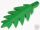 Lego Plant, Tree Palm Leaf Large 10 x 5, Green