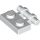 Lego Plate, Modified 1 x 2 with Bar Handle on Side - Free Ends, White