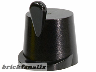 Lego figura Headgear Hat, Imperial Guard Shako, Black