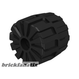 Lego Wheel Hard Plastic Medium (35mm D. x 31mm), Black