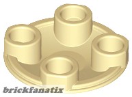 Lego LIDE SHOE ROUND 2X2, Tan