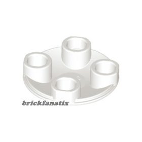 Lego LIDE SHOE ROUND 2X2, White