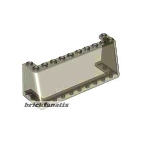 Lego Windscreen 3 x 10 x 3, Trans brown