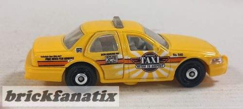 Matchbox Moving Parts 2008 Ford Crown Victoria - Metro To Airport TAXI