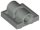 Lego Plate, Modified 2 x 2 with Pin Holes, Light bluish gray