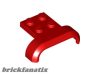 Lego Vehicle, Mudguard 4 x 3 x 1 with Arch Curved, Red