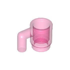 Lego Cup, Transparent pink