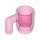 Lego Cup, Transparent pink